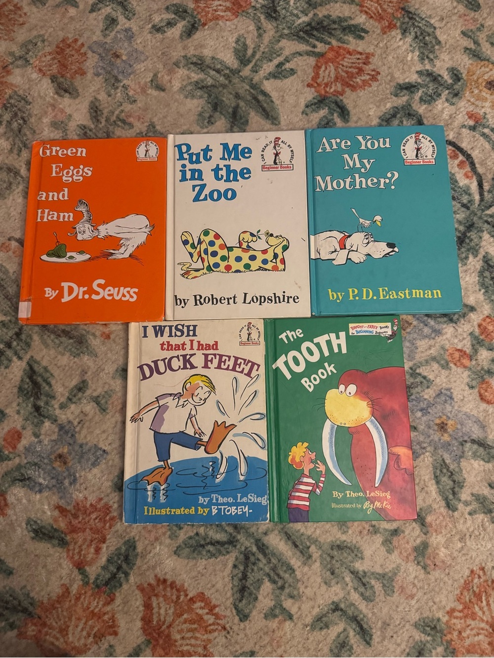 Hardcover Dr. Seuss Books (5)